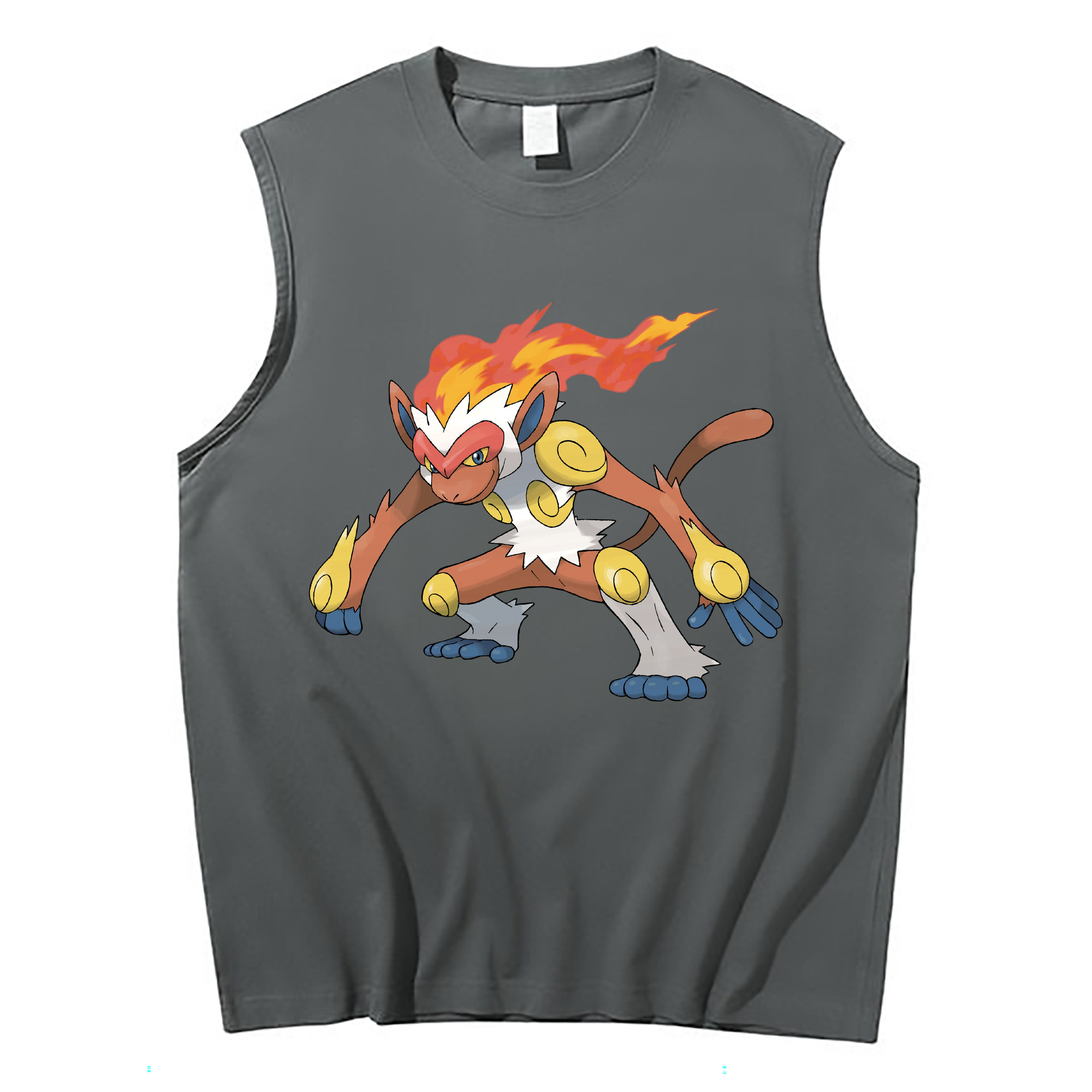 （画像用） ポケットモンスター Pokémon コットン100％タンクトップ（フロントプリント）
